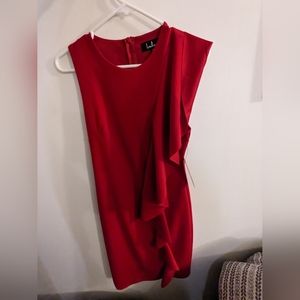 Lulu's Cocktail Ruffle Dress